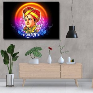 Shop Online Sant Dnyaneshwar Maharaj Wall Art Painting online in US - Print  My Space